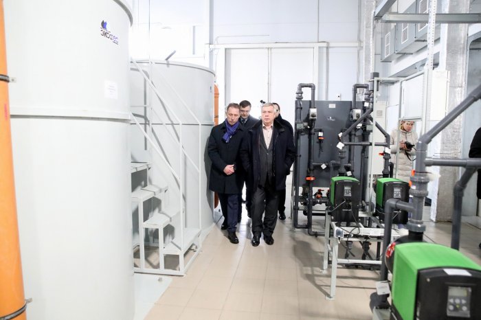 Губернатор побывал на новых объектах водоснабжения в  Новошахтинске
